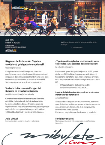 Bolet�n Julio 2026