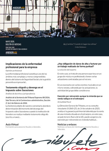 Bolet�n Mayo 2026